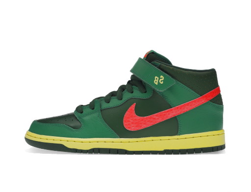 Sneakerek és cipők Nike SB SB Dunk Mid Watermelon Zöld | 314383-363