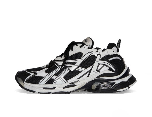 Sneakerek és cipők Balenciaga Runner White Black White W Fekete | 677402W3RB29010