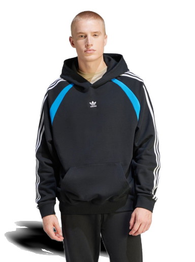 Sweatshirt adidas Originals Oversized Hoodie Fekete | IW3648