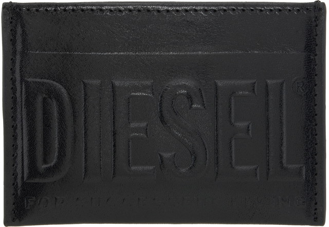 Pénztárca Diesel 3d Easy Card Holder Fekete | X09897-P0503-T8013