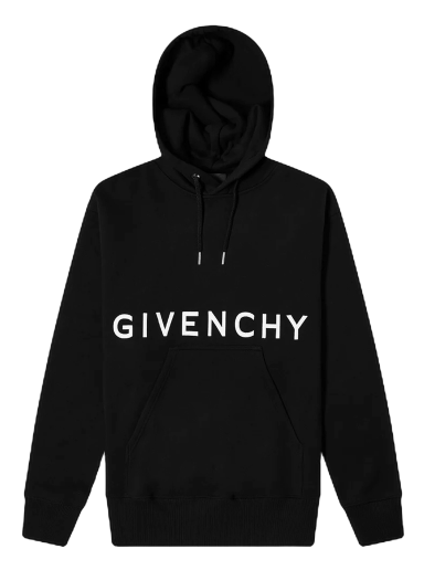 Sweatshirt Givenchy Embroidered Hoodie Fekete | BMJ0C93Y69 001