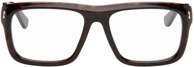 Ruházat Gucci Square Glasses Barna | GG1462O-002