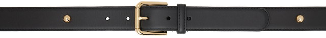 Övek Dolce & Gabbana Black Hardware Belt Fekete | BE1521 AM681