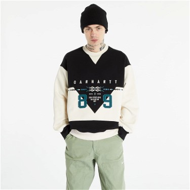 Sweatshirt Carhartt WIP Santa Fe Sweatshirt Black Fekete | I031791.1LMXX, 0
