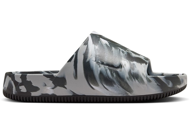 Sneakerek és cipők Nike Calm Slide Marble Black Grey Szürke | FV5637-001