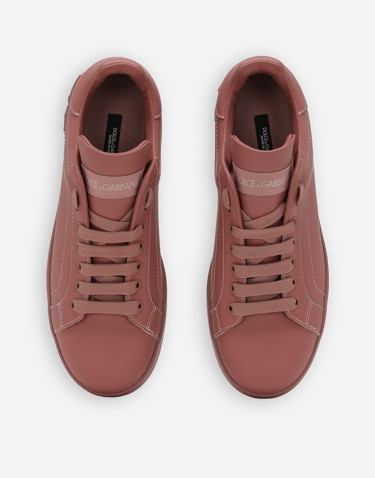 Sneakerek és cipők Dolce & Gabbana Calfskin Portofino Rózsaszín | CK1544A10658H415, 3