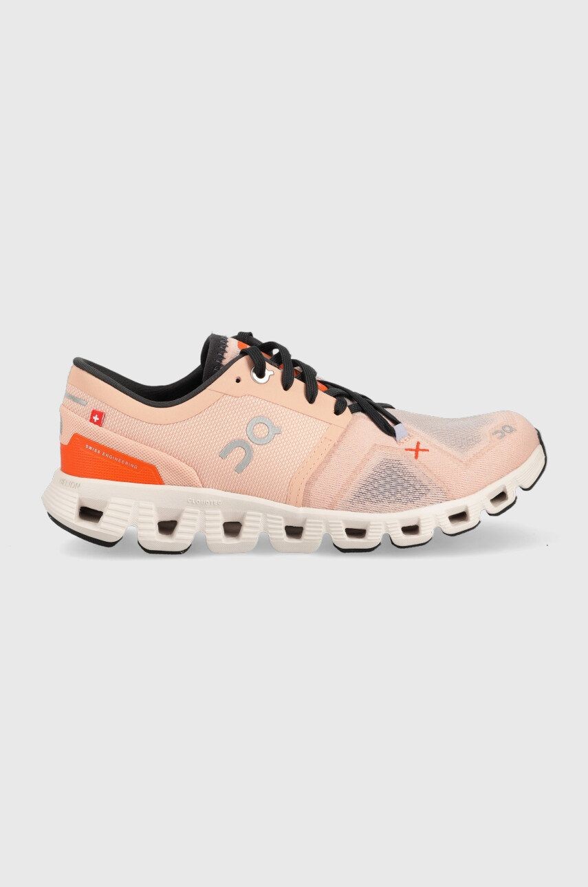 Sneakerek és cipők On Running Cloud X 3 Rózsaszín | 6098691, 0