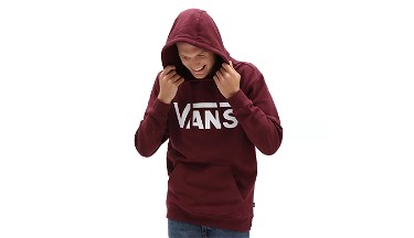 Sweatshirt Vans Classic Hoodie Burgundia | VN0A456BK1O, 5