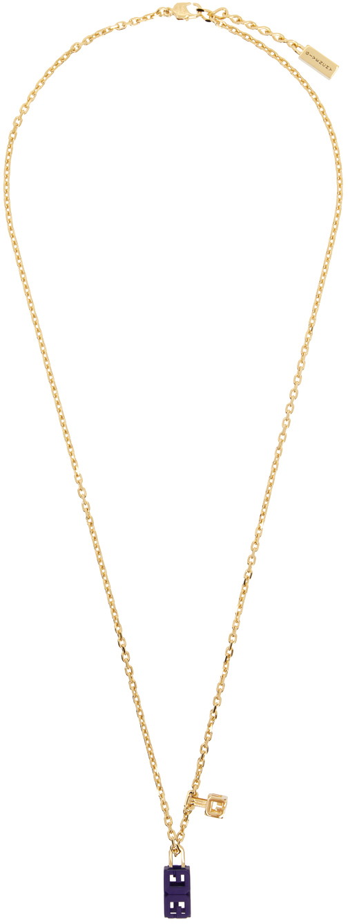 Nyakláncok és láncok Givenchy G Cube Necklace Bézs | BN00BRF045433