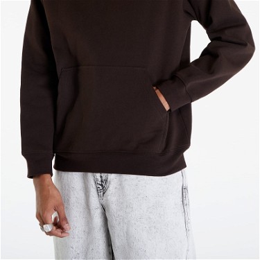 Sweatshirt Dime Classic Small Logo Hoodie Deep Brown Barna | DIMESP2411BRW, 1