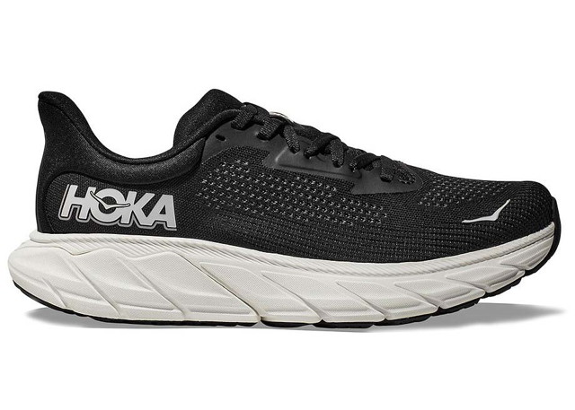 Sneakerek és cipők Hoka One One Arahi 7 Black White Fekete | 1147850-BWHT