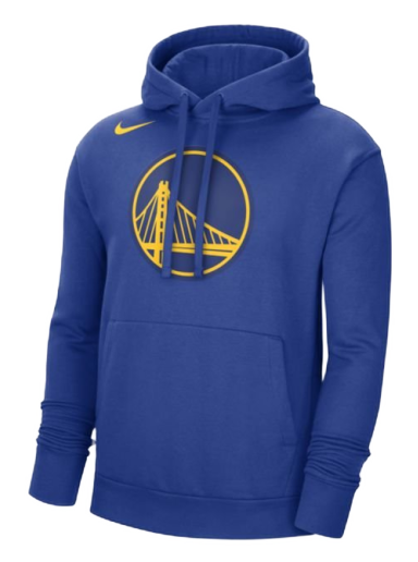 Sweatshirt Nike Golden State Warriors Fleece Pullover Hoodie Kék | DN8630-495