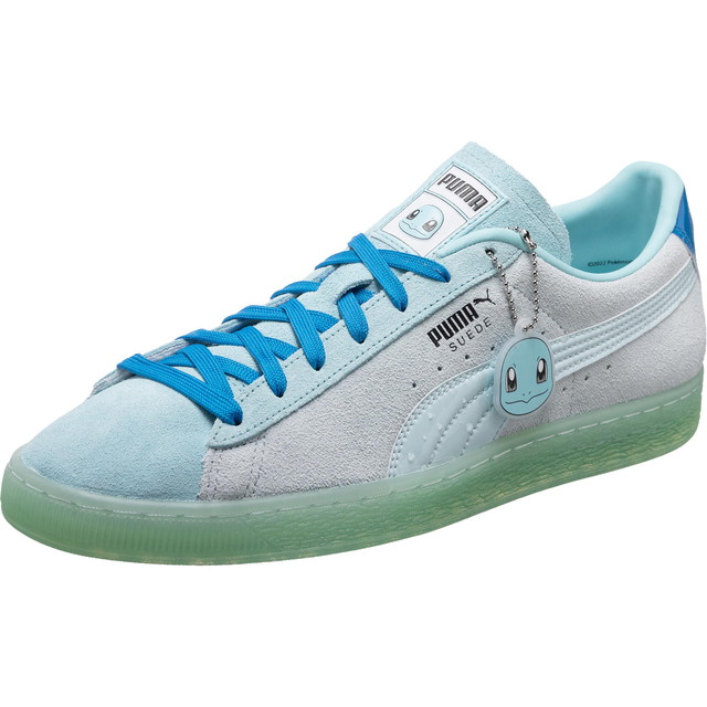 Sneakerek és cipők Puma Suede Classics Squirtle Sneaker blau grau Türkizkék | 387326-01