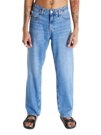 Farmer CALVIN KLEIN 90S Straight Pants Denim Kék | J30J323069 1A4