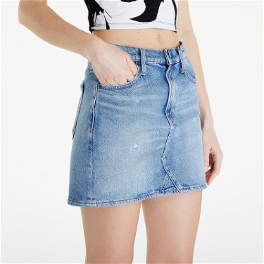 Szoknya Tommy Hilfiger Tommy Jeans Izzie Mid Rise Mini Classic Skirt Kék | DW0DW17669 1A5, 3