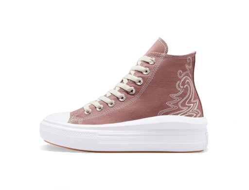 Sneakerek és cipők Converse Chuck Taylor All Star Move Platform Hi Western Embroidery Saddle W Rózsaszín | A03905C