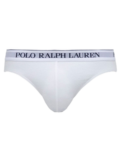 Boxerek Polo by Ralph Lauren Pack Of 3 Logo Waistband Briefs Fehér | 714835884001