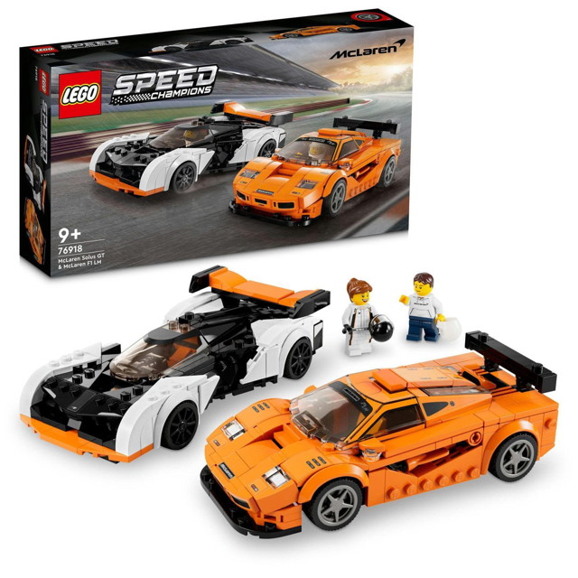 Flexstyle LEGO Speed Champions 76918 McLaren Solus GT & McLaren F1 LM Többszínű | 76918LEG