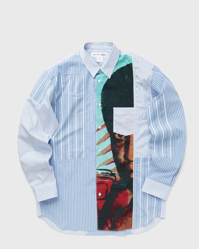 Ing Comme des Garçons SHIRT WOVEN Többszínű | FM-B017-S24-STRIPE-PRINT