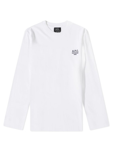 Póló A.P.C. Olivier Embroidered Logo Tee Fehér | COEZC-H26177-AAB