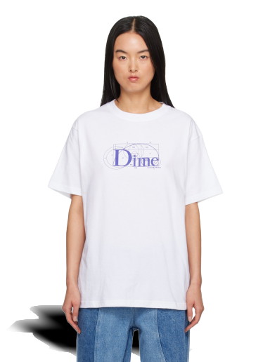 Póló Dime Ratio T-Shirt Fehér | DIME23D2F18WHT