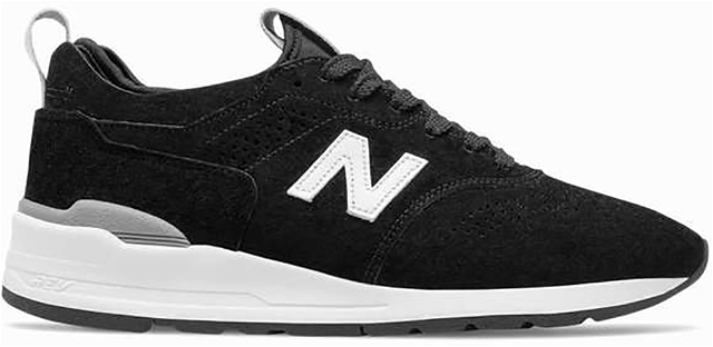 Sneakerek és cipők New Balance 997 Made in USA Deconstructed "Black" Fekete | M997DBW2