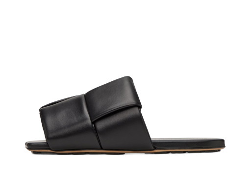 Sneakerek és cipők Bottega Veneta Patch Sandals "Black" Fekete | 741350 VBSD0