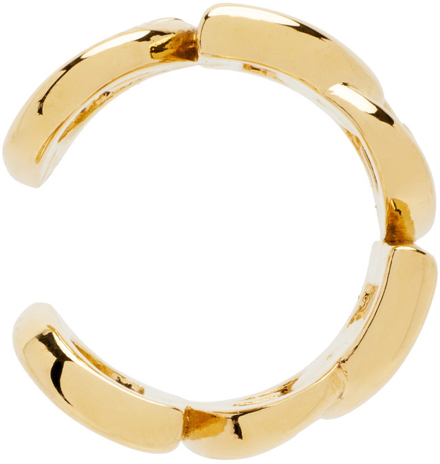 Fülbevaló Dolce & Gabbana Gold 'DG' Logo Single Ear Cuff Fémes | WEP6L5 W1111