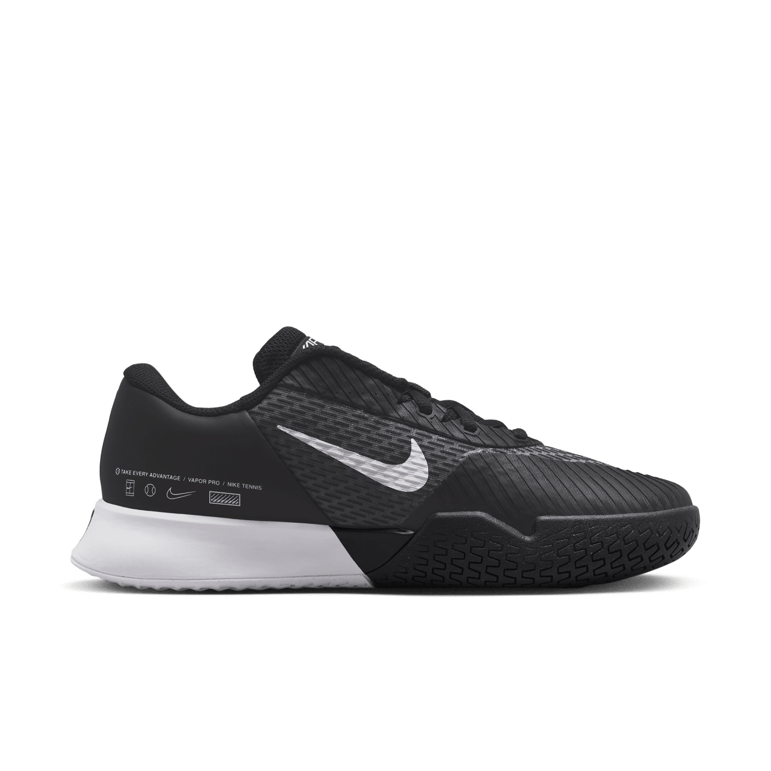 Sneakerek és cipők Nike Court Air Zoom Vapor Pro 2 W Fekete | DR6192-001, 1