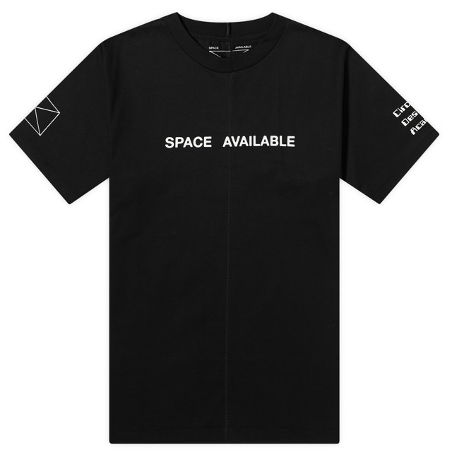 Póló Space Available SA Logo Fekete | SA04-LG001-BLK