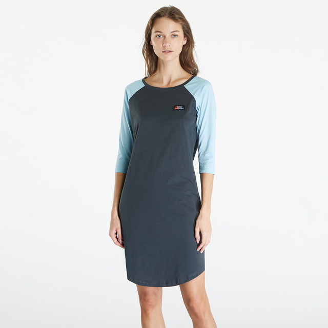 Ruha Horsefeathers Meena Dress Gray/ Aquatic Sötétkék | SW881F