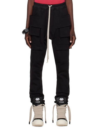 Nadrág Rick Owens SSENSE x TVHKB x Edition Creatch Trousers Fekete | RN02C4312 RIGEP6