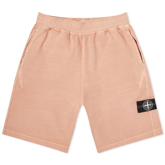 Rövidnadrág Stone Island Closed Loop Tinto Terra Sweat Shorts 
Narancssárga | 8015618T3-V0013