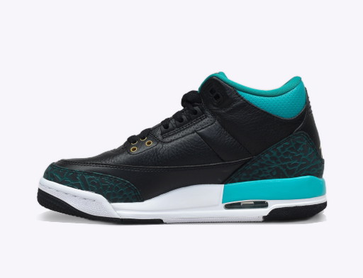 Sneakerek és cipők Jordan Air Jordan 3 Retro ''Rio Teal'' GS Fekete | 441140-018