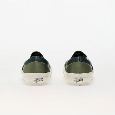 Sneakerek és cipők Vans LX Slip-On Reissue 98 Satin Loden Green Zöld | VN0007PJZBF1, 3