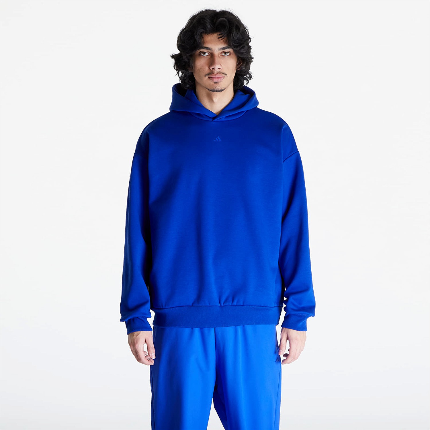 Sweatshirt adidas Originals Basketball Hoodie UNISEX Sötétkék | IX1961, 0