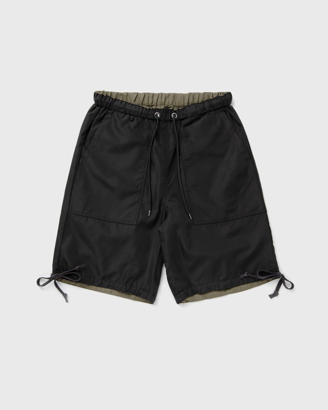 Rövidnadrág TAION MILITARY RVS SHORT PANTS Fekete | TAION-R031SWNDML-1-BLACK