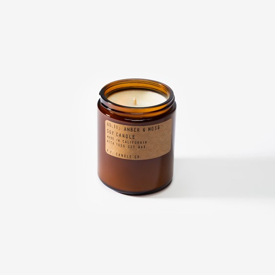 Gyertyák P.F. Candle Co. No. 11 Amber & Moss 7.2 Oz Soy Candle Barna | SC11