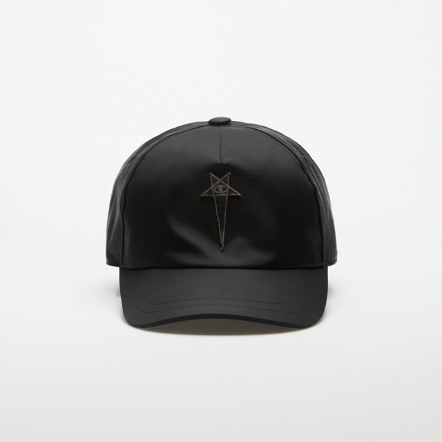 Kupakok Rick Owens Champion x Baseball Cap Black Fekete | CM01D6095 CHNY 09