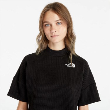 Crop topok The North Face Mhysa Short Sleeve Top TNF Black Fekete | NF0A853XJK31, 3