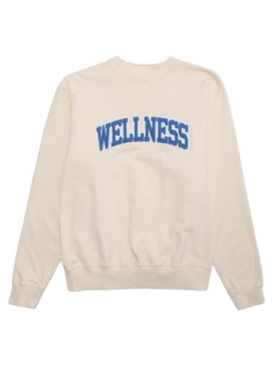 Sweatshirt Sporty & Rich Wellness Boucle Crewneck Bézs | CR623CR