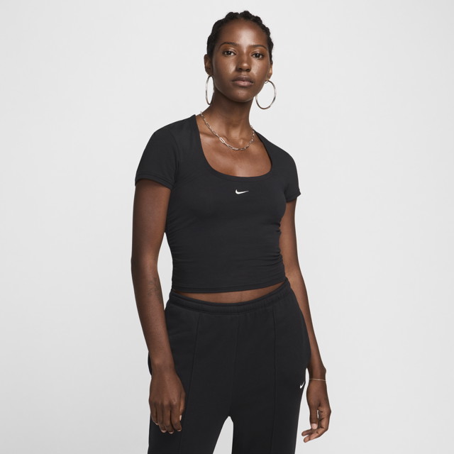 Póló Nike Sportswear Chill Knit Fekete | FZ7990-010
