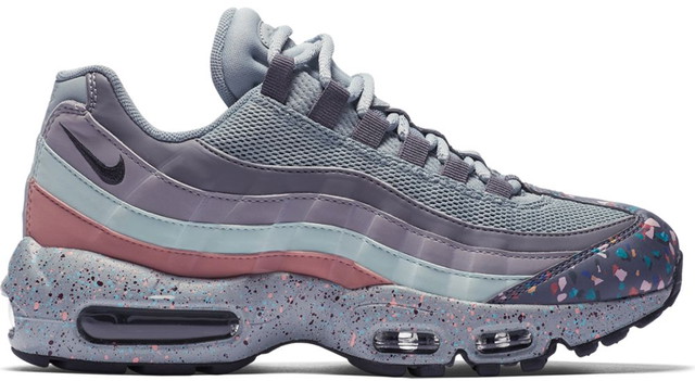 Sneakerek és cipők Nike Air Max 95 Confetti (Women's) Szürke | 918413-002