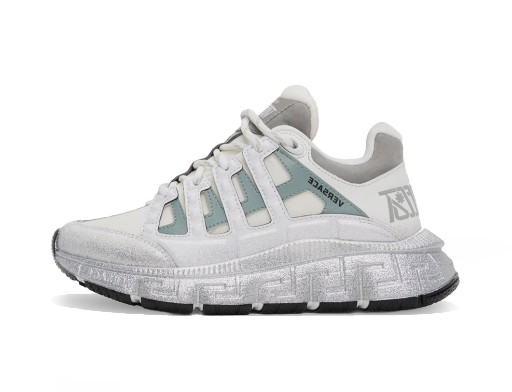 Sneakerek és cipők Versace Trigreca "White Silver" Szürke | 1004182_1A08159