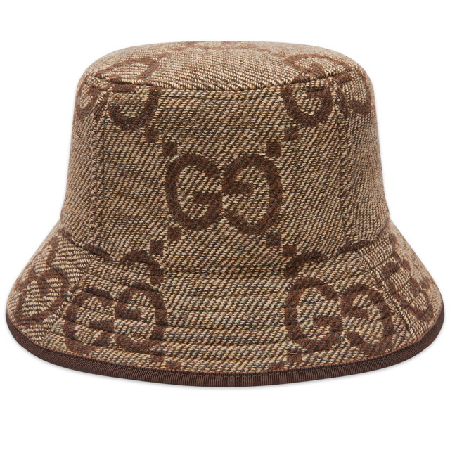 Kalapok Gucci GG Coat Bucket Hat Barna | 778869-4HA7C-2064