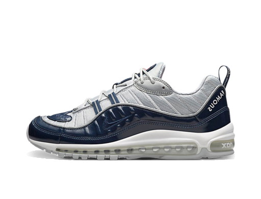 Sneakerek és cipők Nike Supreme x Air Max 98 "Obsidian" Sötétkék | 844694-400