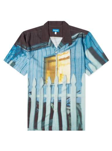 Ing MARKET Evening Blue Vacation Shirt Türkizkék | 369000116-MLT