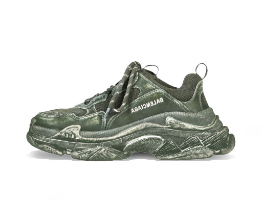 Sneakerek és cipők Balenciaga Triple S Faded Green Zöld | 536737W3CN33900