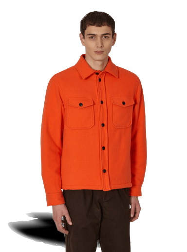 Ing Serving the People Woolrich Wool Overshirt 
Narancssárga | CFWOOS0081MRUT3393 5475