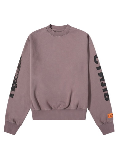 Pulóver HERON PRESTON Flaming Skull Crewneck Szürke | HMBA020F22JER0010910